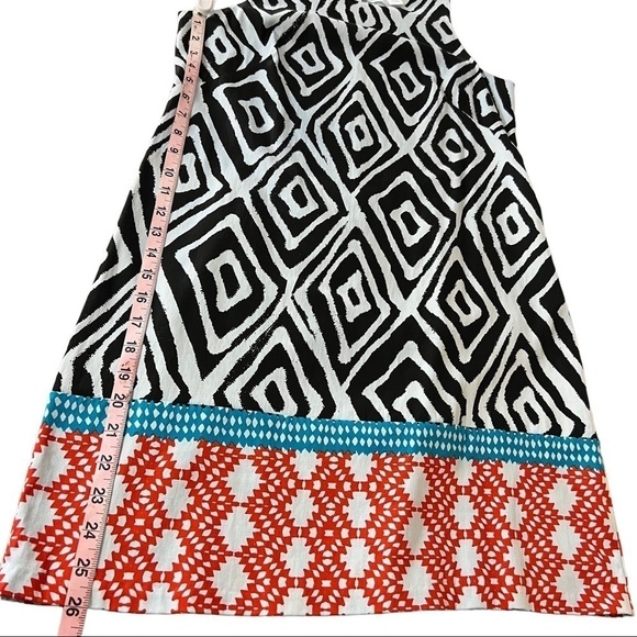 London Times Sleeveless Petite Shift Dress - Picture 7 of 10